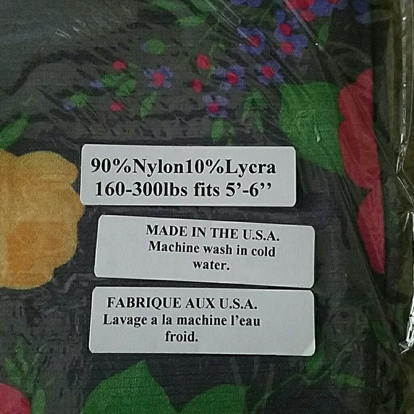 Plus Size Marsilla Floral Tights - Picture 2 of 2